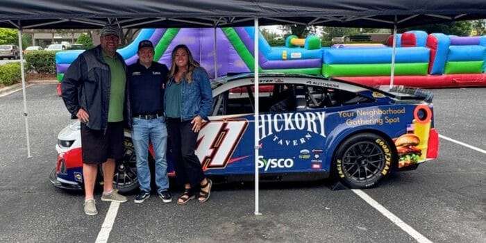 Cole Custer Full Throttle Fan Experience event at Hickory Tavern