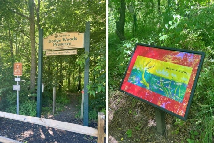 Dodge Wood Preserve Put in Bay Story Walk Trail