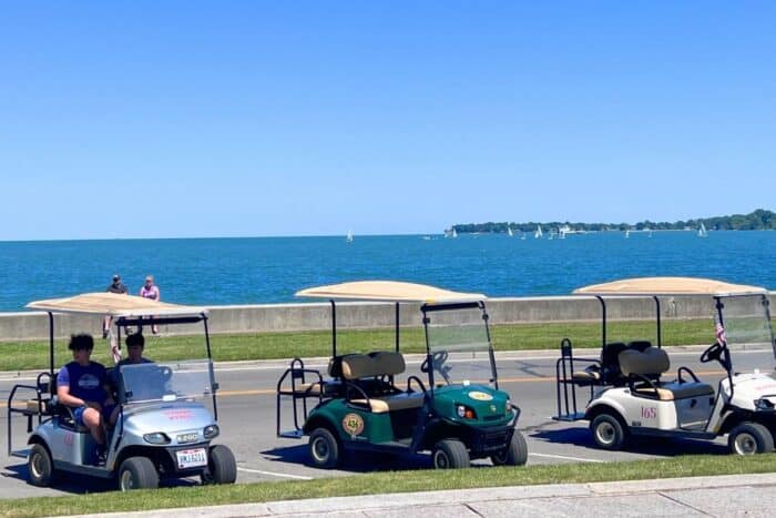 Golf Carts on Put in Bay