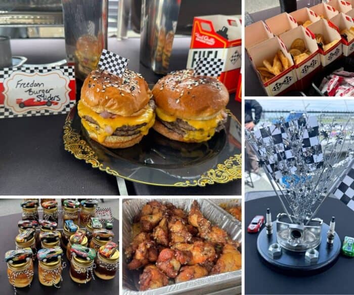 Hickory Tavern food at Charlotte Motor Speedway