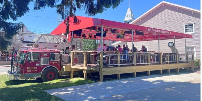 Last Resort Ladder Co. Firetruck Bar Put-in-Bay