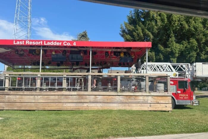 Last Resort Ladder Co. Firetruck Bar Put-in-Bay