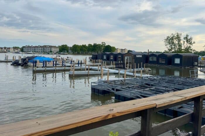 Lux Houseboats at SoLSTAY Lodging and Marina in Sandusky, OH