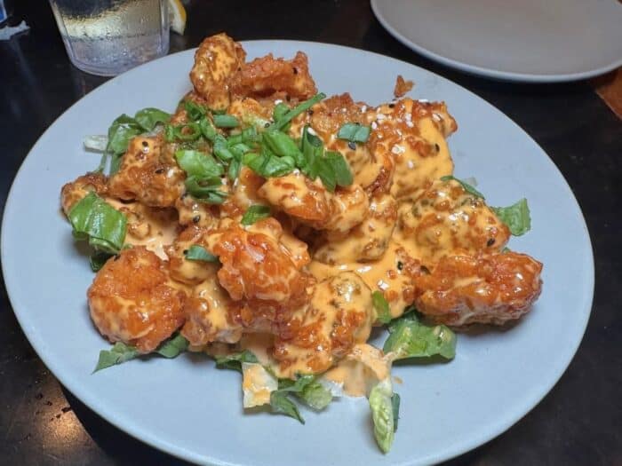 Pow Pow Shrimp at Hickory Tavern in Charlotte NC