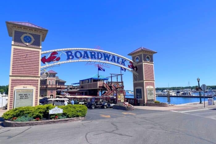 The Boardwalk on Put in Bay Island