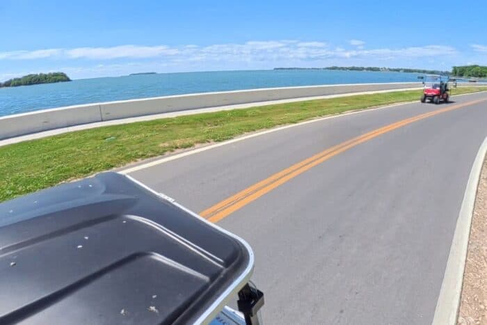 golf carts on Put-in-Bay Island