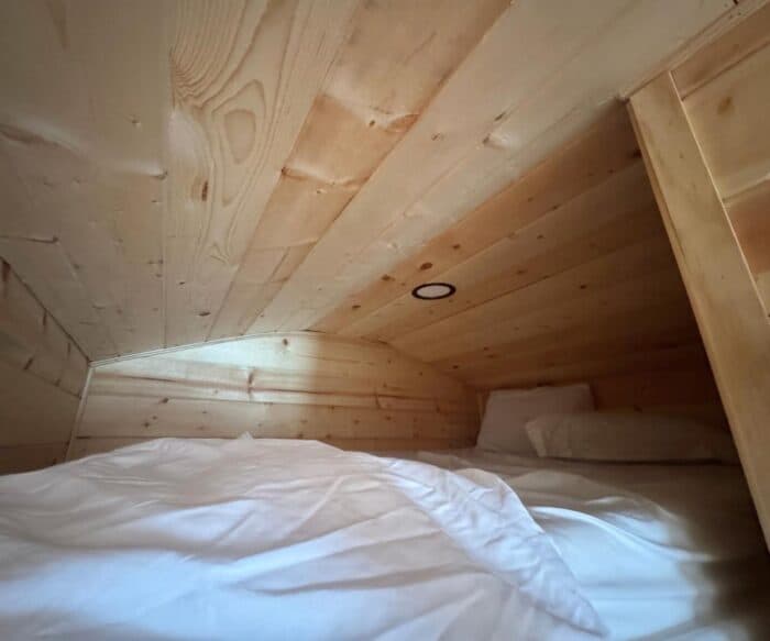 loft bed Lux Houseboats SoLSTAY Lodging and Marina in Sandusky, OH