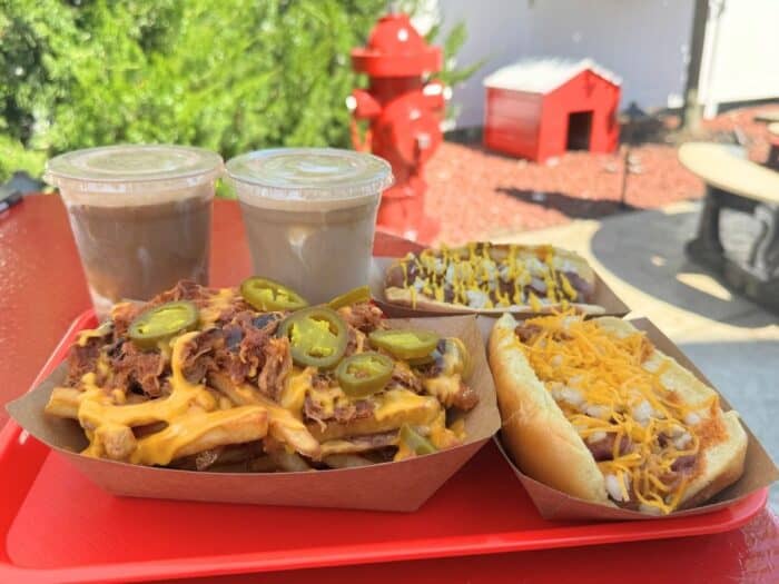 menu items at Dog House Put-in-Bay Island