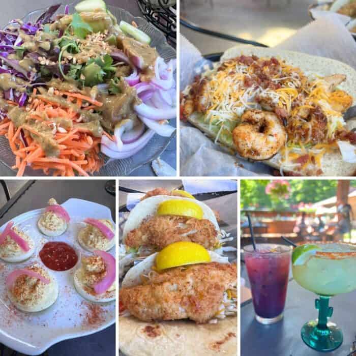 menu items at Goat Soup and Whiskey Put in Bay
