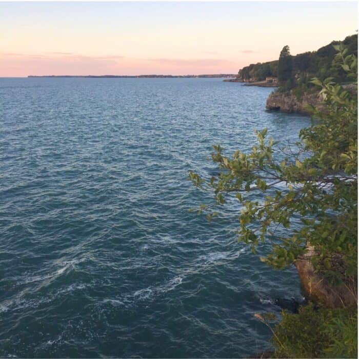 scenic view Put-in-Bay Island in Ohio