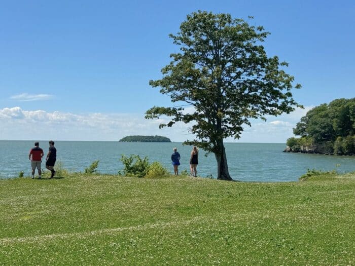 scenic view Put-in-Island in Ohio