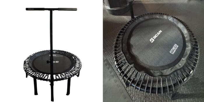 FED Fitness Bcan Series BT4 Soft Land Pro Adult Bungee Trampoline with Bungees Pre-Assembled