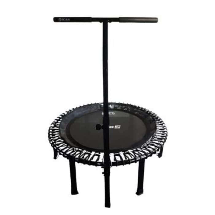 FED Fitness Bcan Series BT4 Soft Land Pro Adult Bungee Trampoline with Bungees Pre-Assembled Rebounder Bungee Trampoline