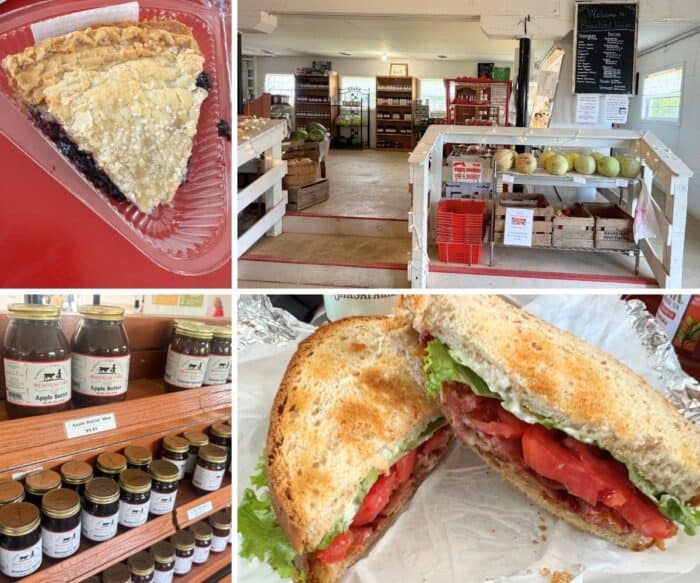 food at Braehead Farm in Virginia