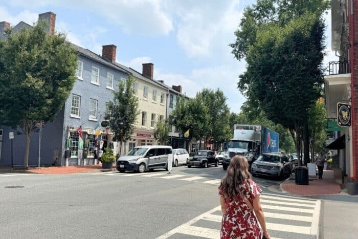 downtown Fredericksburg VA