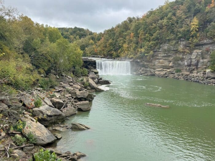 Cumberland Falls in Kentucky