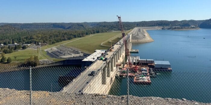 Wolf Creek Dam Overlook in Kentucky