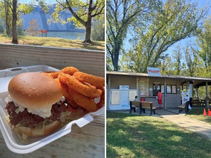 burger from Big Daddy's in Kentucky
