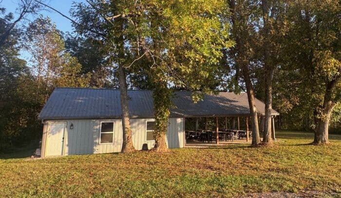 event space at Cabins on the Cumberland