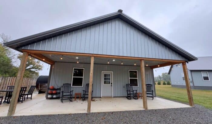 game room at Cabins of the Cumberland in KY