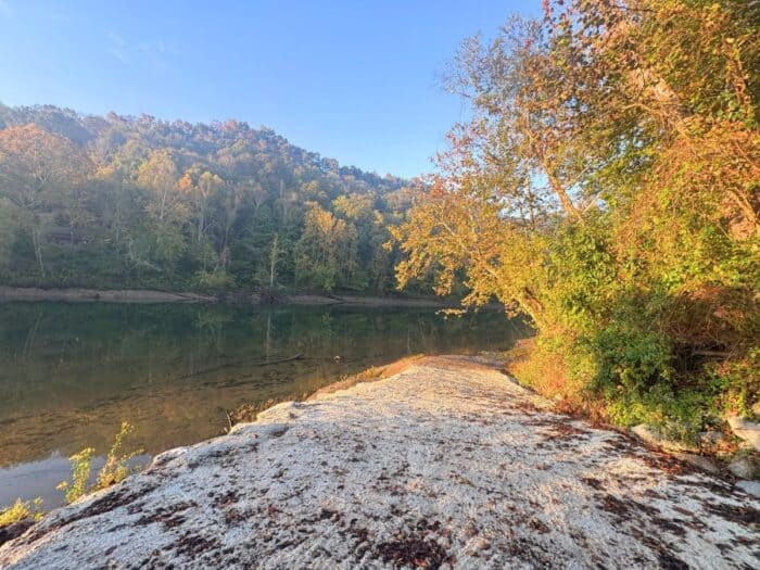 private boat at Cabins of the Cumberland in KY