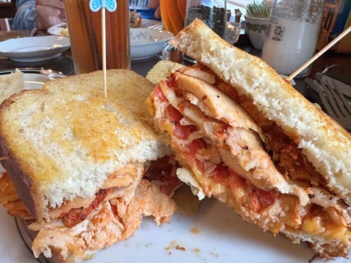sandwich at Paula's in Creelsboro in Kentucky