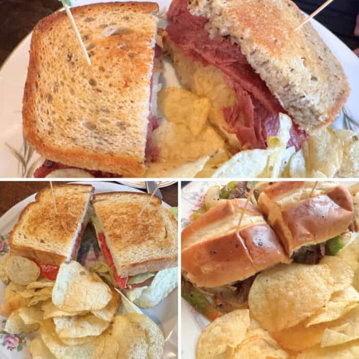 sandwiches at Paula's at Creelsboro