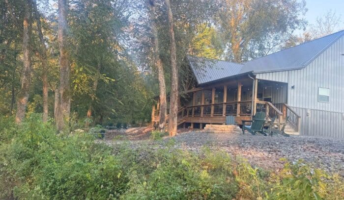 the Triplex cabin at Cabins of the Cumberland in KY